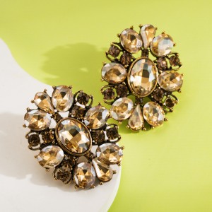 Fashion Jewelry Rhinestone Earrings For Women YWHME-511 