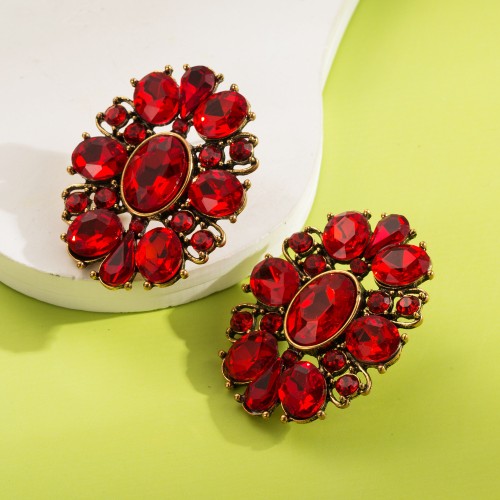 Fashion Jewelry Rhinestone Earrings For Women YWHME-511