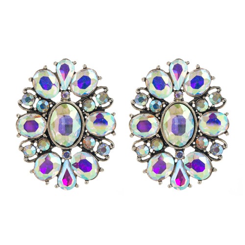 Fashion Jewelry Rhinestone Earrings For Women YWHME-511