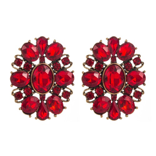 Fashion Jewelry Rhinestone Earrings For Women YWHME-511