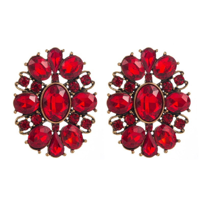 Fashion Jewelry Rhinestone Earrings For Women YWHME-511 