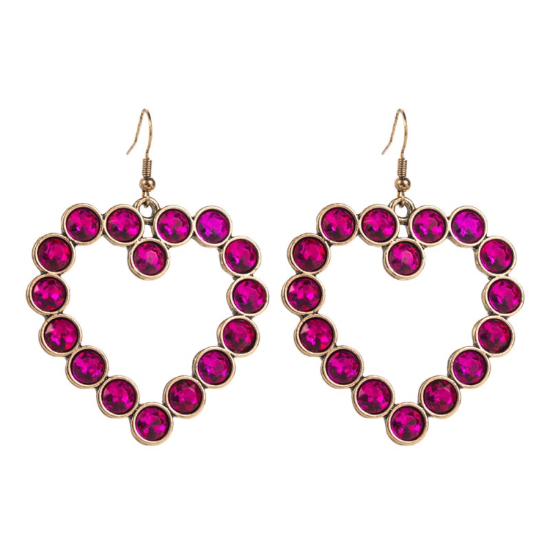 Fashion Jewelry Rhinestone Earrings For Women YWHME-513 