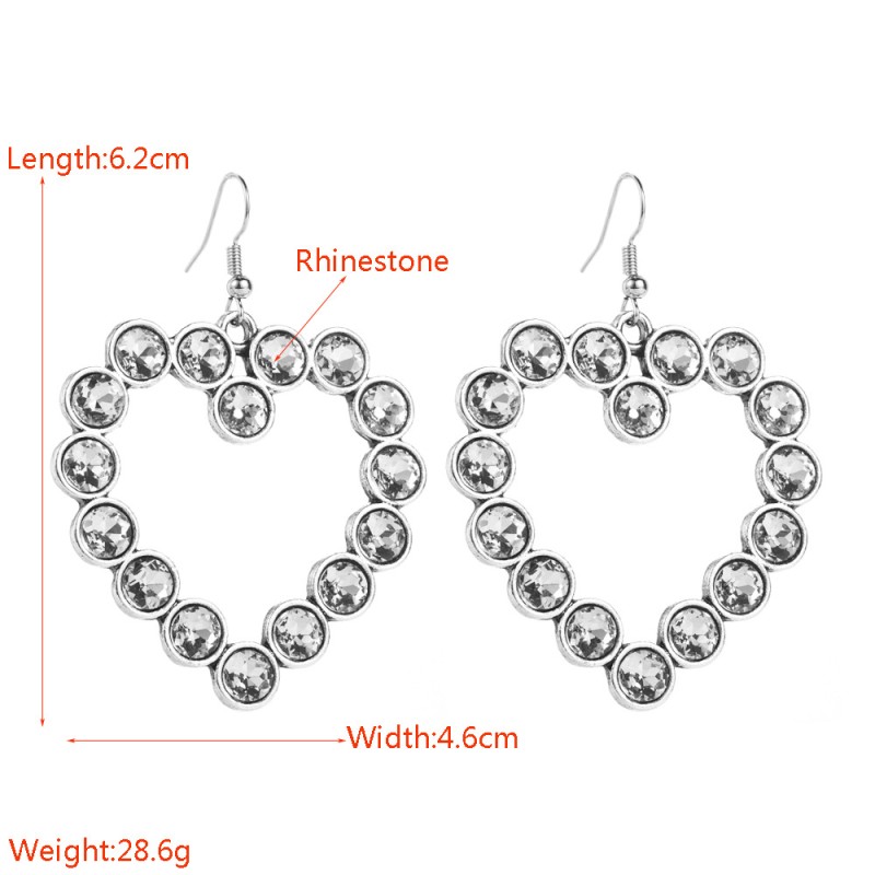 Fashion Jewelry Rhinestone Earrings For Women YWHME-513 