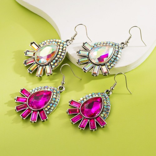 Fashion Jewelry Rhinestone Earrings For Women YWHME-514