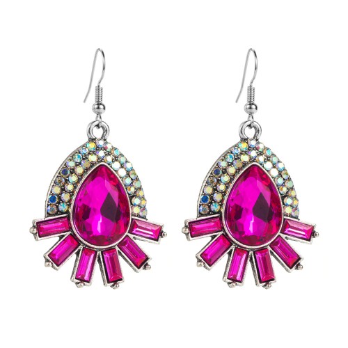 Fashion Jewelry Rhinestone Earrings For Women YWHME-514