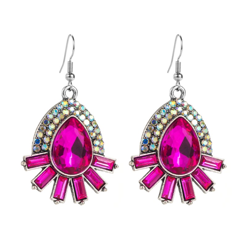 Fashion Jewelry Rhinestone Earrings For Women YWHME-514 