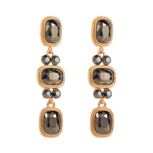 Fashion Jewelry Rhinestone Earrings For Women YWHME-515