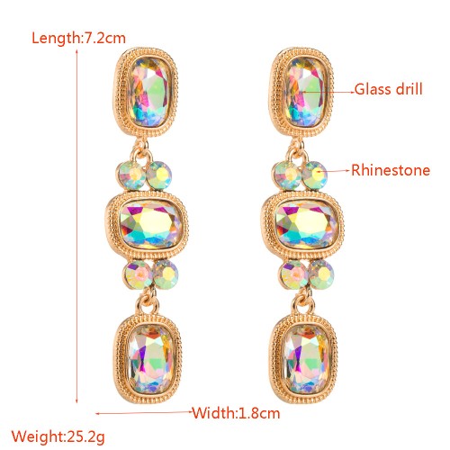 Fashion Jewelry Rhinestone Earrings For Women YWHME-515