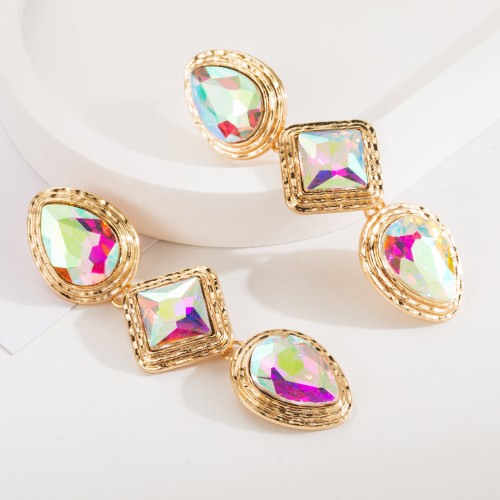 Fashion Jewelry Rhinestone Earrings For Women YWHME-516