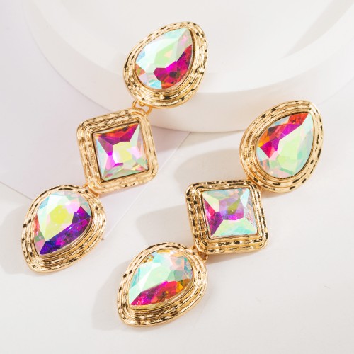 Fashion Jewelry Rhinestone Earrings For Women YWHME-516