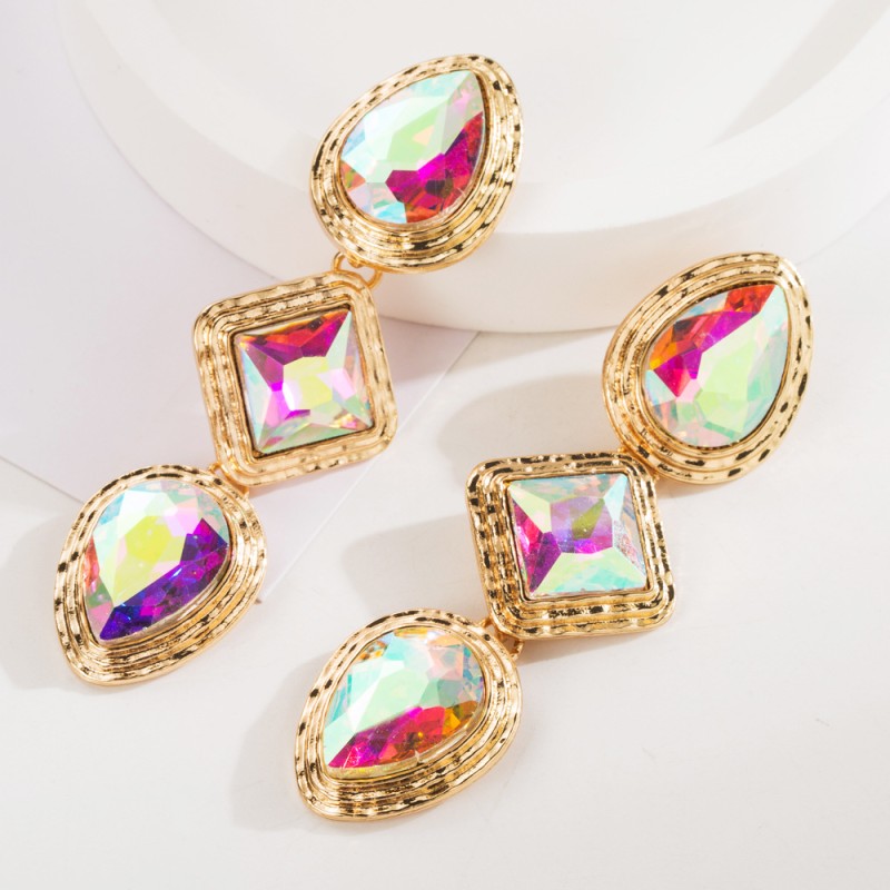 Fashion Jewelry Rhinestone Earrings For Women YWHME-516 