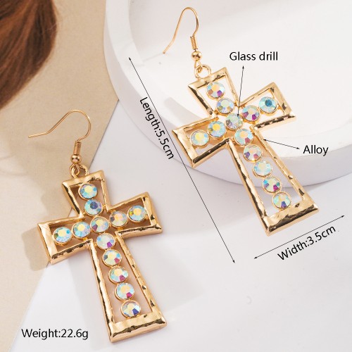 Fashion Jewelry Rhinestone Earrings For Women YWHME-517