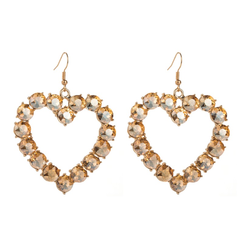 Fashion Jewelry Rhinestone Earrings For Women YWHME-518 