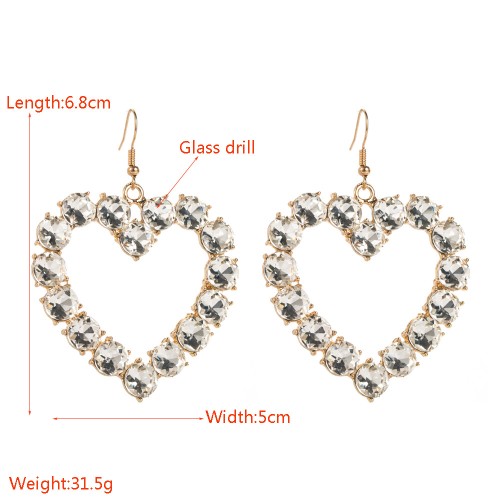 Fashion Jewelry Rhinestone Earrings For Women YWHME-518