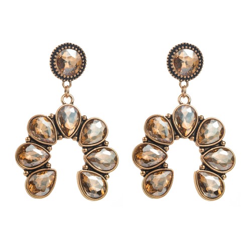 Fashion Jewelry Rhinestone Earrings For Women YWHME-519