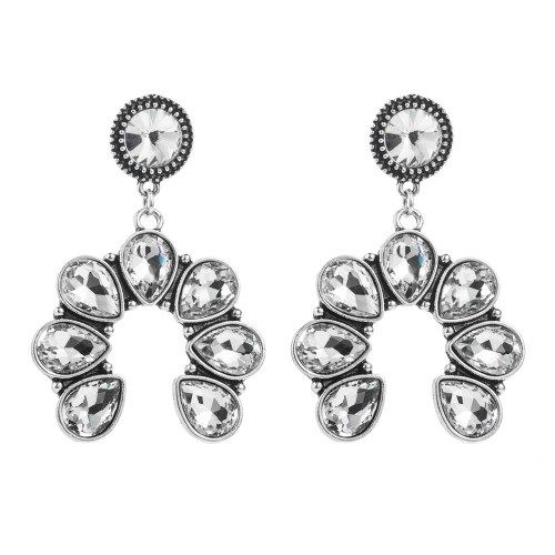 Fashion Jewelry Rhinestone Earrings For Women YWHME-519