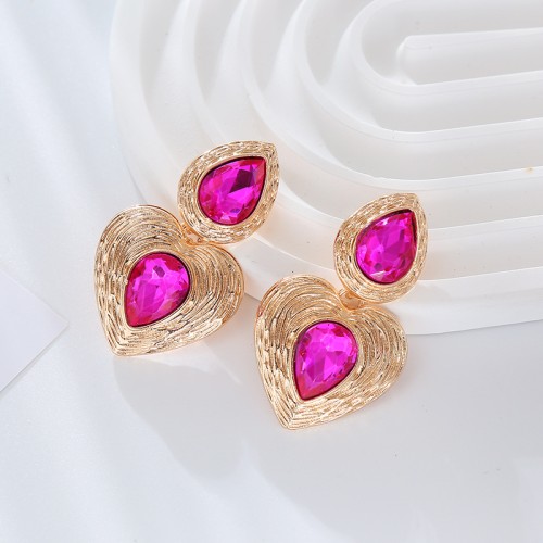 Fashion Jewelry Rhinestone Earrings For Women YWHME-520