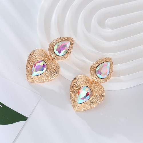 Fashion Jewelry Rhinestone Earrings For Women YWHME-520