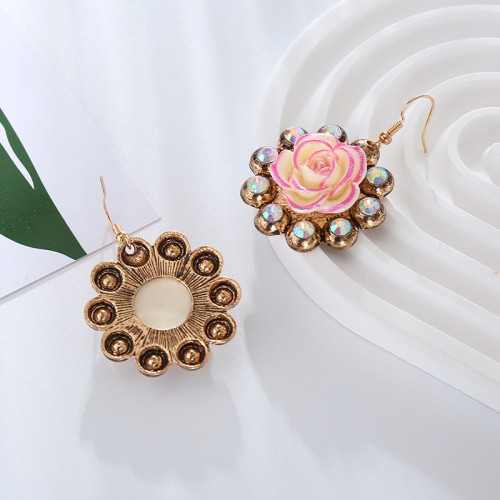 Fashion Jewelry Rhinestone Earrings For Women YWHME-521