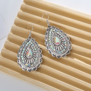 Fashion Jewelry Rhinestone Earrings For Women YWHME-522 