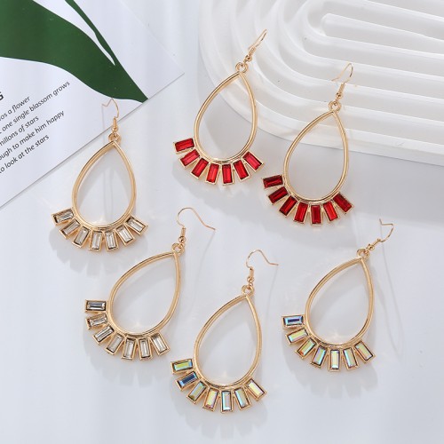 Fashion Jewelry Rhinestone Earrings For Women YWHME-523