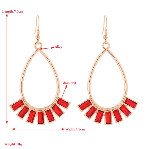 Fashion Jewelry Rhinestone Earrings For Women YWHME-523