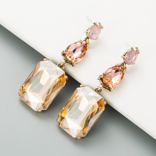 Fashion Jewelry Rhinestone Earrings For Women YWHME-525