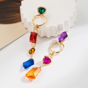 Fashion Jewelry Rhinestone Earrings For Women YWHME-526 