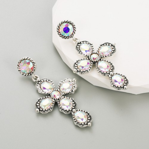 Fashion Jewelry Rhinestone Earrings For Women YWHME-527