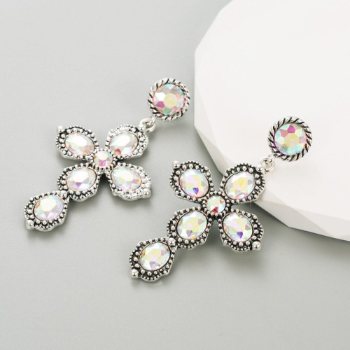 Fashion Jewelry Rhinestone Earrings For Women YWHME-527