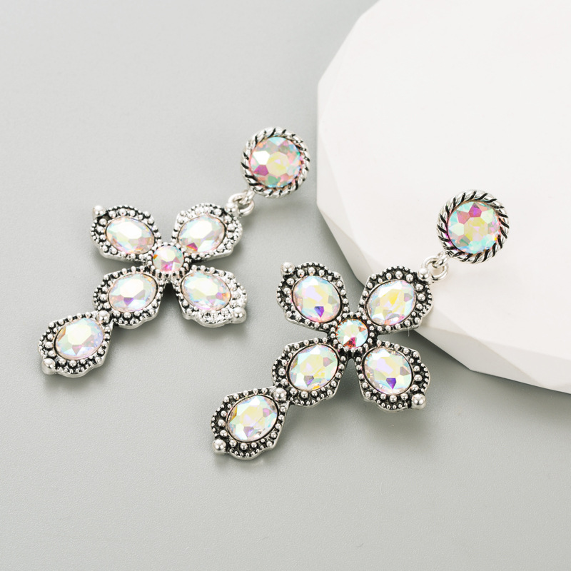 Fashion Jewelry Rhinestone Earrings For Women YWHME-527 