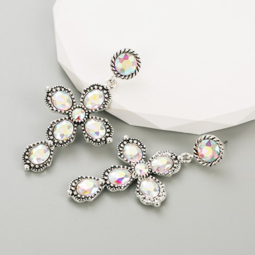 Fashion Jewelry Rhinestone Earrings For Women YWHME-527