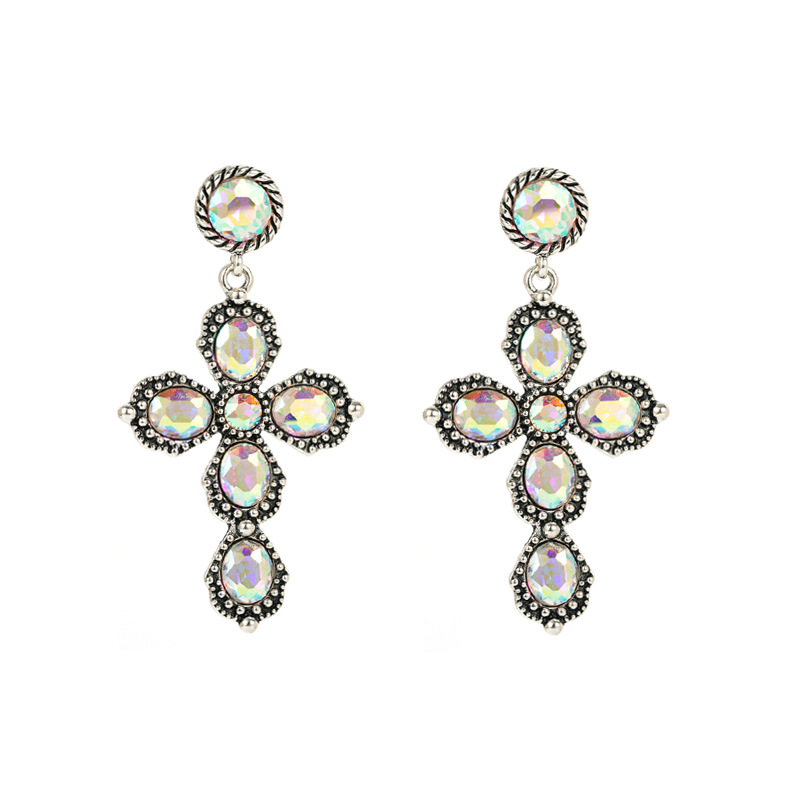 Fashion Jewelry Rhinestone Earrings For Women YWHME-527 