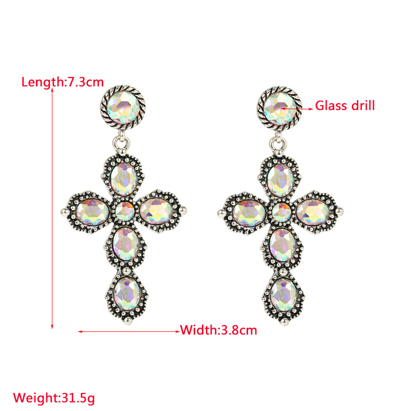 Fashion Jewelry Rhinestone Earrings For Women YWHME-527 