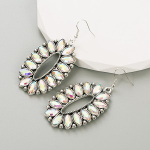 Fashion Jewelry Rhinestone Earrings For Women YWHME-528 