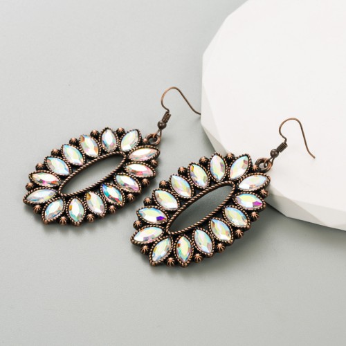 Fashion Jewelry Rhinestone Earrings For Women YWHME-528