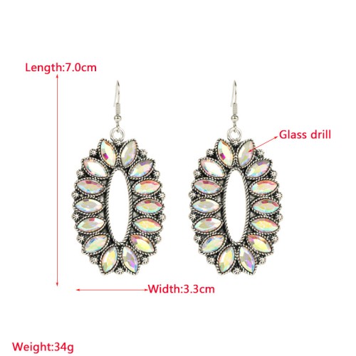 Fashion Jewelry Rhinestone Earrings For Women YWHME-528