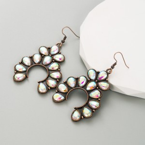 Fashion Jewelry Rhinestone Earrings For Women YWHME-529 