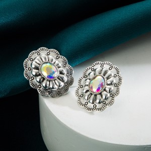 Fashion Jewelry Rhinestone Earrings For Women YWHME-530 