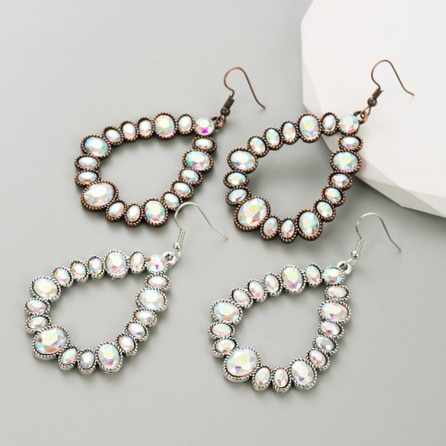 Fashion Jewelry Rhinestone Earrings For Women YWHME-531