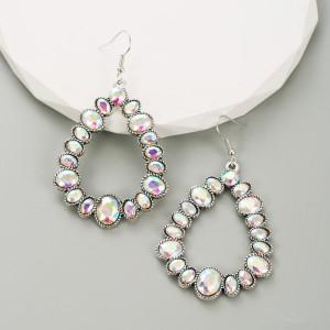 Fashion Jewelry Rhinestone Earrings For Women YWHME-531 