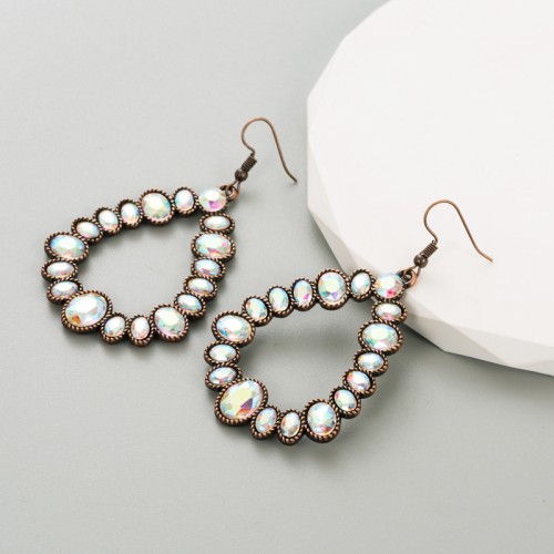 Fashion Jewelry Rhinestone Earrings For Women YWHME-531