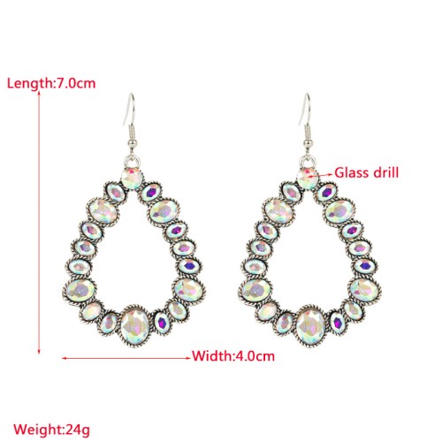 Fashion Jewelry Rhinestone Earrings For Women YWHME-531