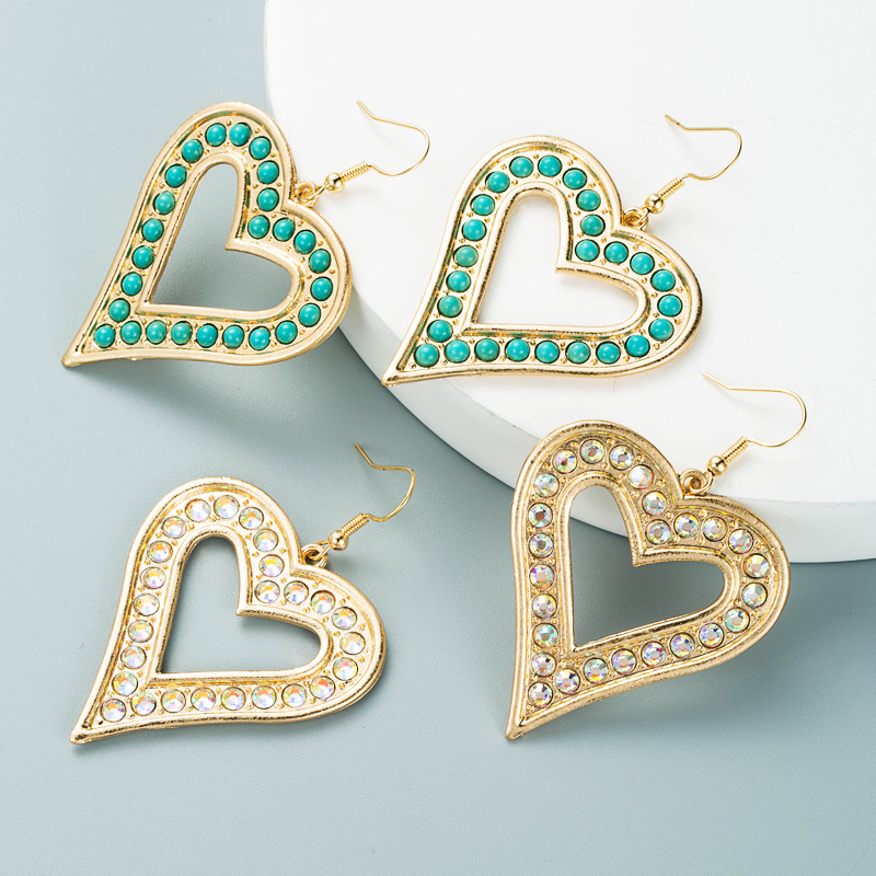 Fashion Jewelry Rhinestone Earrings For Women YWHME-532