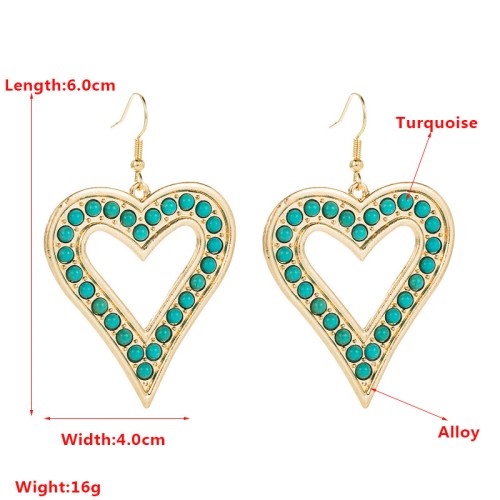 Fashion Jewelry Rhinestone Earrings For Women YWHME-532