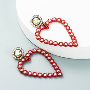 Fashion Jewelry Rhinestone Earrings For Women YWHME-533 