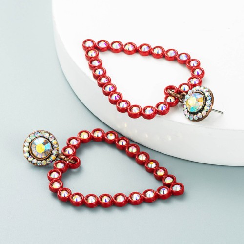 Fashion Jewelry Rhinestone Earrings For Women YWHME-533