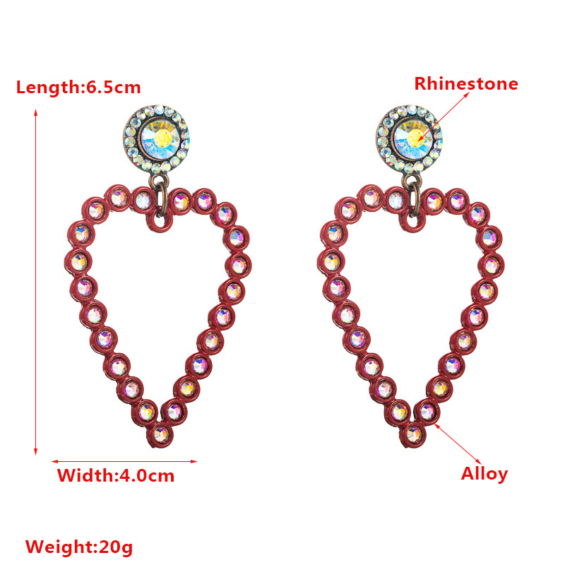 Fashion Jewelry Rhinestone Earrings For Women YWHME-533 