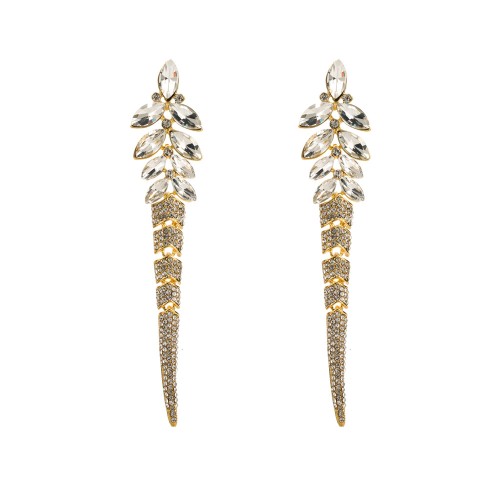 Fashion Jewelry Rhinestone Earrings For Women YWHME-535