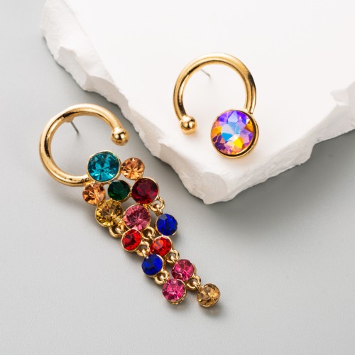 Fashion Jewelry Rhinestone Earrings For Women YWHME-538